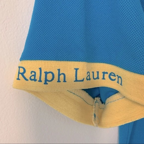 POLO RALPH LAUREN Double Collar Polo Shirt with Large Embroidered Logo - Picture 4 of 5